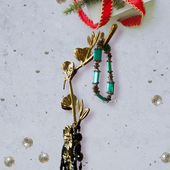 Turquoise And Silver Band Bracelet - Picture 3 of 5